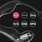 UEKOU Fire Wearable Prostate Massager with Cock Ring App Controlled