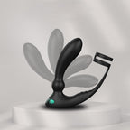 UEKOU Whale 2 Plus Prostata-Massagestab mit App-gesteuertem Hodenring