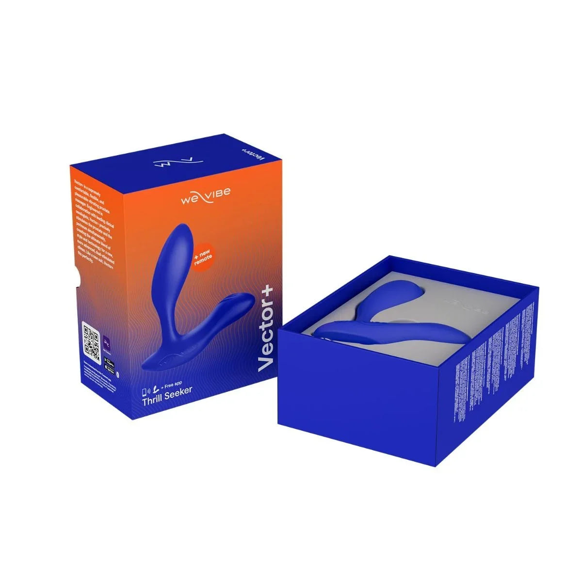 We-Vibe Vector+ Male Prostate Massager App & Remote Controlled