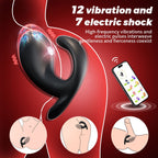 Whale Electric Shock & Vibrating Anal Plug App-Controlled