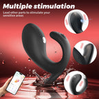 Whale Electric Shock & Vibrating Anal Plug App-Controlled