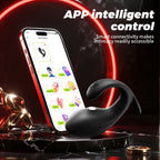 Whale Electric Shock & Vibrating Anal Plug App-Controlled