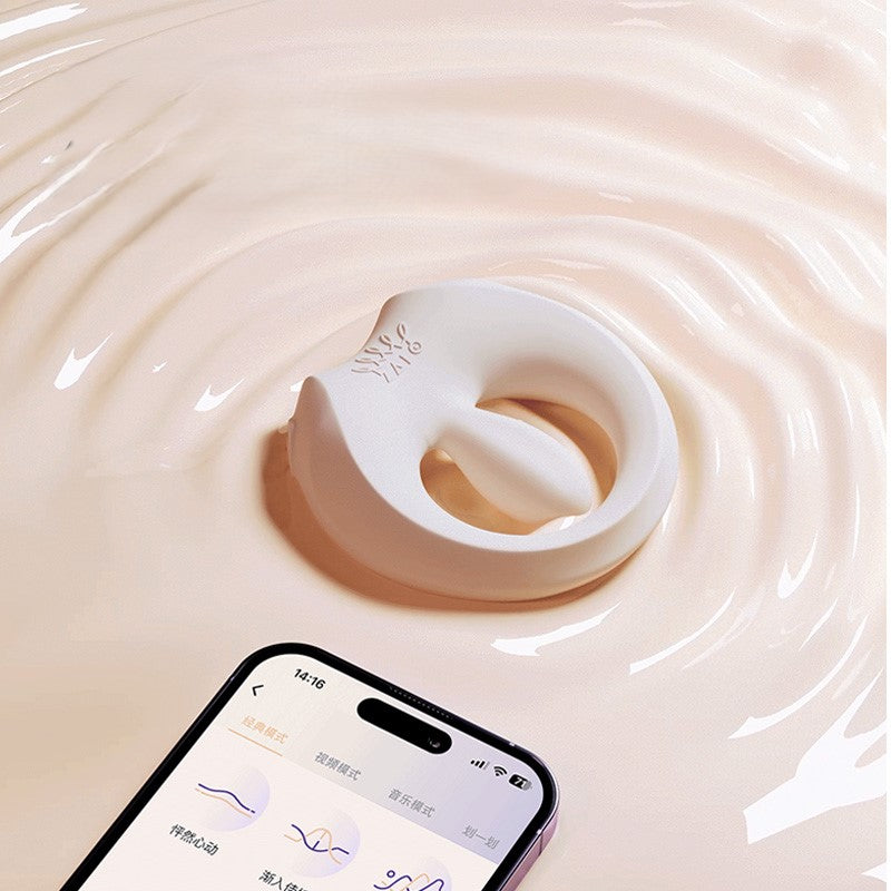 ZALO Apis Clit Vibrating Cock Ring App Controlled